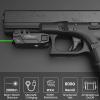 Votatu H3L-G Green Laser Sight, Aluminum Ultra Low Profile Picatinny Mount Green Dot Sight, Strobe Mode Available, Magnetic USB Rechargeable and Ambidextrous Control view 3
