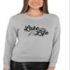 Go All Out Small Athletic Heather Adult Lake Life Fashion Summer Boating Sweatshirt Crewneck view 4