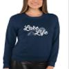 Go All Out 3X-Large Navy Adult Lake Life Fashion Summer Boating Sweatshirt Crewneck view 4