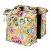 Basil Bloom Field Double Bicycle Bag, Honey Yellow, 28-35 litres, Recycled PET Polyester, Without MIK view 1