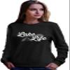 Go All Out Large Black Adult Lake Life Fashion Summer Boating Sweatshirt Crewneck view 1