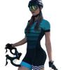 CYTSH Triathlon Women's Cycling suit Set-Bicycle-Summer Summer Short Sleeve 9D Gel Set Swimsuit (Color : 3, Size : Small) view 1
