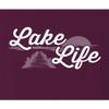 Go All Out X-Large Maroon Adult Lake Life Fashion Summer Boating Sweatshirt Crewneck view 3