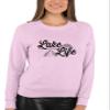 Go All Out 3X-Large Classic Pink Adult Lake Life Fashion Summer Boating Sweatshirt Crewneck view 4