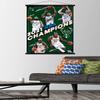 Trends International NBA Milwaukee Bucks - 2021 NBA Finals Champions Wall Poster with Magnetic Frame view 2