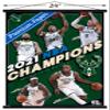 Trends International NBA Milwaukee Bucks - 2021 NBA Finals Champions Wall Poster with Magnetic Frame view 3