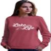 Go All Out 4X-Large Vintage Heather Red Adult Lake Life Fashion Summer Boating Sweatshirt Crewneck view 1