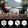 Cascade Mountain Tech Ultralight Camp Table - Lightweight for Backpacking, Camping, Sporting Events, Beach, and Picnics with Carry Bag - Black/Orange view 4