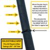 Rope Bat - The Original Patented Rope Bat Swing Trainer w/ 12 Soft Training Balls & Home Plate Learning Station - Baseball & Softball Swing Trainer, Training Tool, Batting Aid view 3