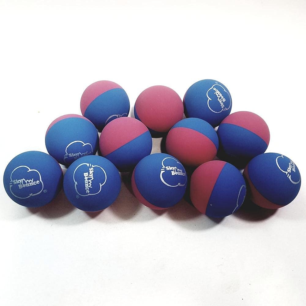 Sky Bounce Ball (12 Pack) (Blue/Red)