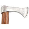 Hand Forged Viking Bearded Axe  1075 High Carbon Steel, Handmade Medieval Style Camping & Hunting Axe with Ash Wood Handle and Leather Sheath (Mean Skull) view 3
