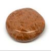110.2g, 2.6"x1.9"x1" Natural Untreated Peach Moonstone Palm-Stone Crystal Polished Gallet Shape Gemstones from Madagascar, B15456