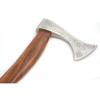 Hand Forged Viking Bearded Axe  1075 High Carbon Steel, Handmade Medieval Style Camping & Hunting Axe with Ash Wood Handle and Leather Sheath (Lion 1) view 2