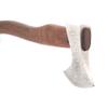 Hand Forged Viking Bearded Axe  1075 High Carbon Steel, Handmade Medieval Style Camping & Hunting Axe with Ash Wood Handle and Leather Sheath (Lion) view 4