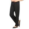 Alfred Dunner Womens Plus-Sizewomen'S Soft Twill Mid-Rise Regular Fit Straight Leg Regular Length Casual Pant Black Size 16W view 3