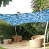 BcofoA Camo Netting Sunshade Mesh Nets Hidden Party Decorations, Light and Waterproof, Quiet Hunting shutters for Outdoor Activities, Marine Camouflage of Different SizesWaterproof view 4