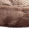 HINDAWI Winter Hats for Girls Kids (5-14 Years) Slouchy Beanie Boys Windproof Warm Knit Snow Skull Cap Beige view 4