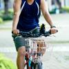 Cabilock Decorative Wire Basket Bike Storage Basket Pantry Gadget Gadget Holder Easy Assembly Lightweight Bike view 4