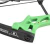 AMEYXGS Archery Compound Bows Kit M3 Draw Weight 10-30 lbs IBO 260fps Youth Bow Set with Accessories - Right Handed (Green Bow) view 3