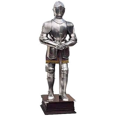 ARTIZANSTORE Medieval Steel 16th Century Full Suit of Armor Costume