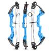 AMEYXGS Archery Compound Bows Kit M3 Draw Weight 10-30 lbs IBO 260fps Youth Bow Set with Accessories - Right Handed (Blue Bow) view 2