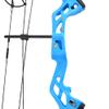 AMEYXGS Archery Compound Bows Kit M3 Draw Weight 10-30 lbs IBO 260fps Youth Bow Set with Accessories - Right Handed (Blue Bow) view 4