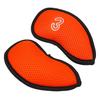 10Pcs/Pack New Meshy Golf Iron Covers Set Golf Club Head Cover Fit Most Irons (Bright Orange) view 4