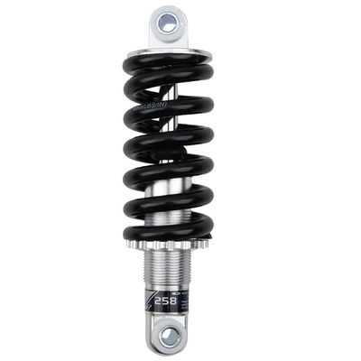 LYYCX Spring Rear Shock Absorber Stainless Steel Accessories Rear Biliary Spring Shock Suspensions 160mm(6.3") 170mm(6.7") for Mountain Bike Silver (Color : 150mm/400lbs)
