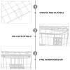 Cabilock 1pc Stainless Steel Storage Basket White Wire Bike Basket for Organizing Lightweight Accessory for and Electric Vehicles view 4