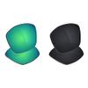 Galvanic Replacement Lenses for Arnette Heist AN4135 Sunglasses - Jade + Black Polarized - Combo Pack view 1