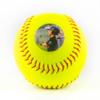 Personalized Yellow Softball Printed Gift, Custom Practice Softball Best Gift - Official Size- Use Your Photo or Logo Softball Birthday Gift Holiday Present for The Best Dad or Family view 1