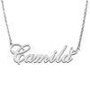 RONKAH Camila Custom Personalized Name Necklace Pendant Necklace with Heart Customized Necklace Best Gift for Women Christmas Valentine's Day Mother's Day Birthday AG view 1