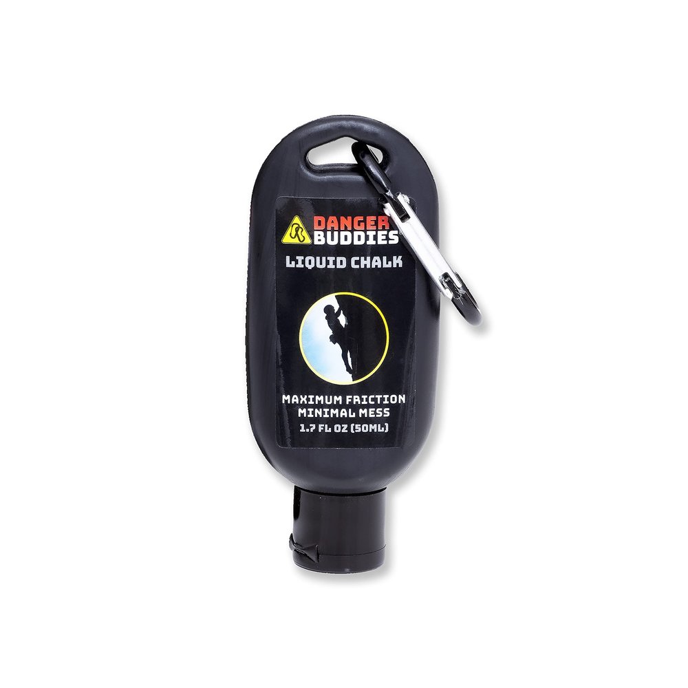 Danger Buddies Liquid Chalk for Rock Climbing, Weight Lifting, Gymnastics & More (50mL)