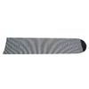QIMIT Surfboard Sock Cover, Sports Surfboard Sock Cover Polyester Surf Sock Bag for Your Surf Board(Black and white stripes)