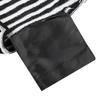 QIMIT Surfboard Sock Cover, Sports Surfboard Sock Cover Polyester Surf Sock Bag for Your Surf Board(Black and white stripes) view 3