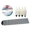QIMIT Surfboard Sock Cover, Sports Surfboard Sock Cover Polyester Surf Sock Bag for Your Surf Board(Black and white stripes) view 4