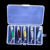 Fishing Spoons Lures - 5-Piece Box, Trout & Bass Lures, 2.75in/.074oz, Suitable for Various Waters & Many Fish Species view 3