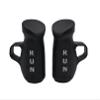 Adult Running Pods 2.0 lbs Set Ultra-Dense Metal Alloy Hand Weights with Anti-Slip Finger Loop for Running, Outdoor Training for Adults - 2 Pods, 1.0 lbs each - Black + Free E-Book Workout Guide view 1