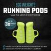 Egg Weights Running Pods (Adult, Lime Green) view 3