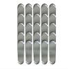 KOKOPROS Blank Skateboard Kokanee Fishing Dodgers - 25 Pack (Chrome) - 4-3/4" Length - Ideal for Customization - Durable Chrome Finish - Perfect for Kokanee Salmon Fishing view 1