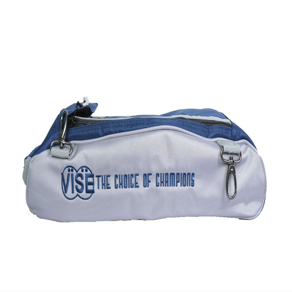 Vise Shoe Bag Add On 3 Ball Roller Bowling Bags - Navy/Silver