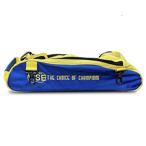 Vise Shoe Bag Add On 3 Ball Roller Bowling Bags - Blue/Yellow