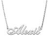 RONKAH Alexis Custom Personalized Name Necklace Pendant Necklace with Heart Customized Necklace Best Gift for Women Christmas Valentine's Day Mother's Day Birthday AG view 1