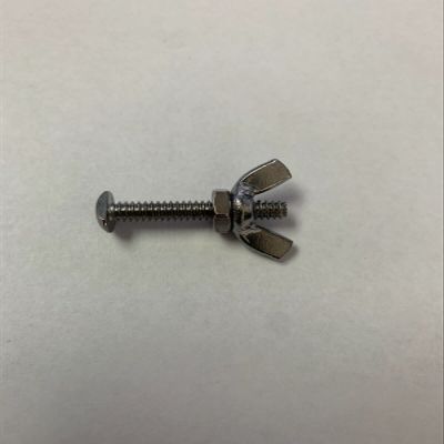 Penn Reel Part - 34C-49 (2) Metal Rod Screws W/Nuts - Jigmaster 501 506HS