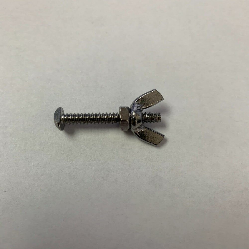 Penn Reel Part - 34C-49 (2) Metal Rod Screws W/Nuts - Jigmaster 501 506HS