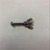 Penn Reel Part - 34C-49 (2) Metal Rod Screws W/Nuts - Jigmaster 501 506HS view 1