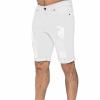 Maryia Men's Ripped Jean Shorts Casual Slim Fit Stretch Regular Straight-Fit Taper Inseam Cut-Off Denim Short view 2