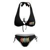 BAIKUTOUAN Retro Bigfoot Sasquatch Bikini Sets for Women Two Piece Swimsuit Sexy view 1