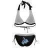 BAIKUTOUAN Smirk Shark Bikini Sets for Women Two Piece Swimsuit Sexy view 2