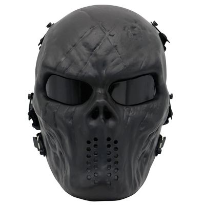 Fanjin Tactical Mask Skull Full Face Masks, Airsoft Mask, for Halloween Cosplay Party CS Survival Games Shooting